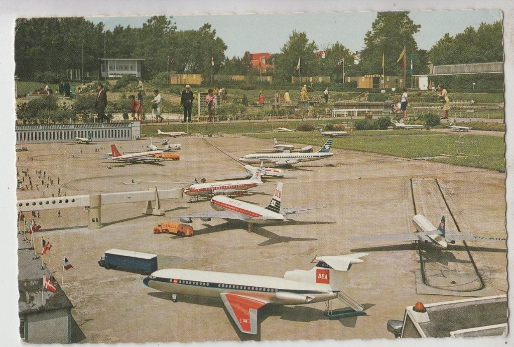 Den Haag Miniatuurstad Madurodam Luchthaven Schiphol Gelopen, Verzamelen, Ophalen of Verzenden, 1960 tot 1980, Gelopen, Zuid-Holland
