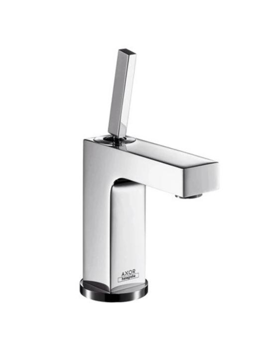 Hansgrohe AXOR Citterio chroom wastafelkraan, Doe-het-zelf en Verbouw, Sanitair, Ophalen, Zo goed als nieuw, Chroom, Wastafel