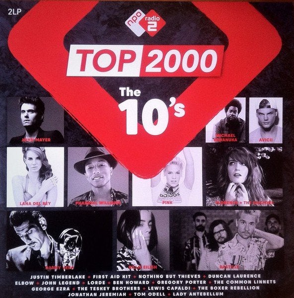 Vinyl album Top 2000: The 10's 2LP, Originele persing, Ophalen of Verzenden, Zo goed als nieuw, Pop