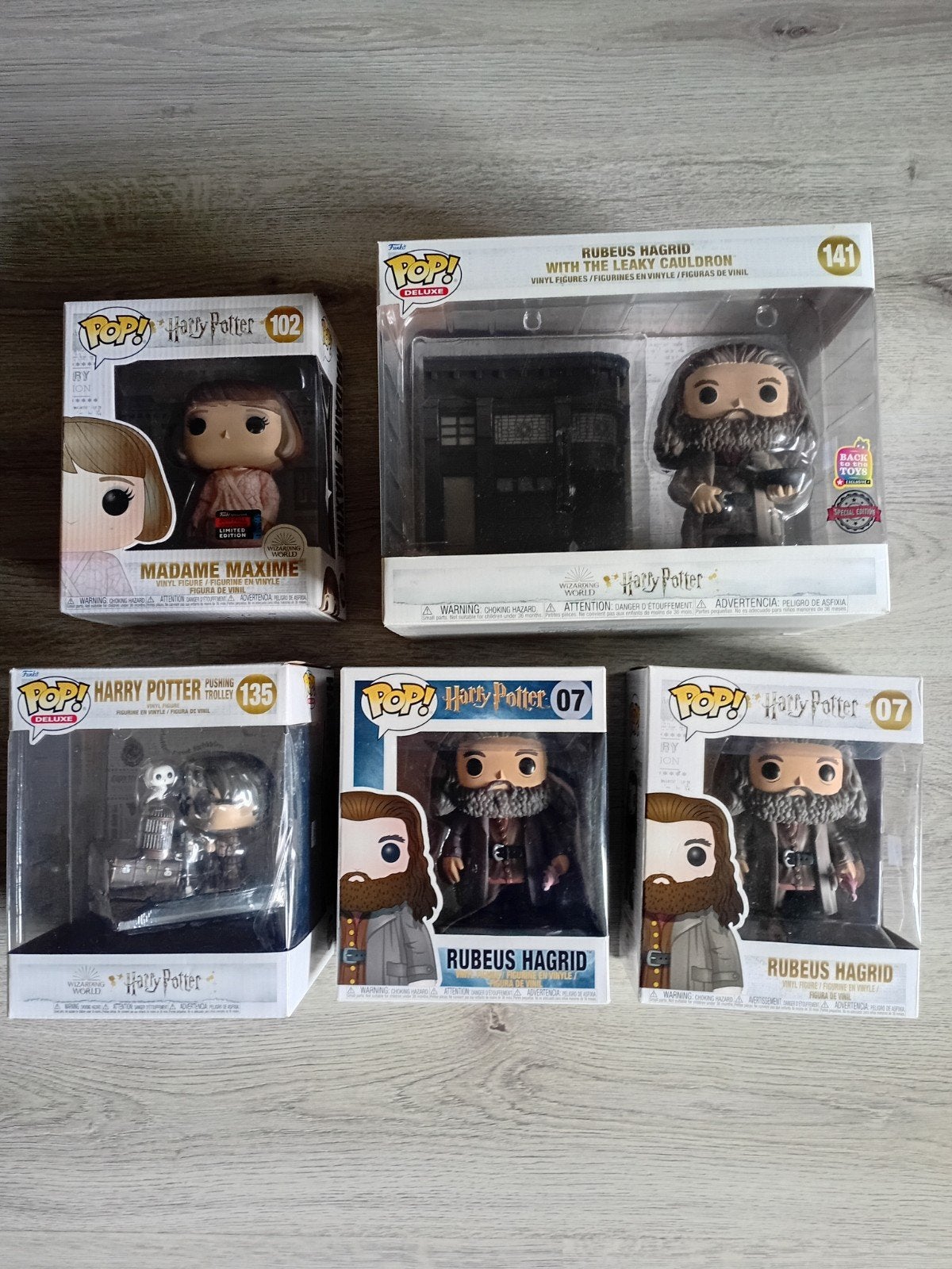 Funko Pop! Harry Potter Collectie - Madame Maxime, Hagrid, Ophalen of Verzenden, Nieuw