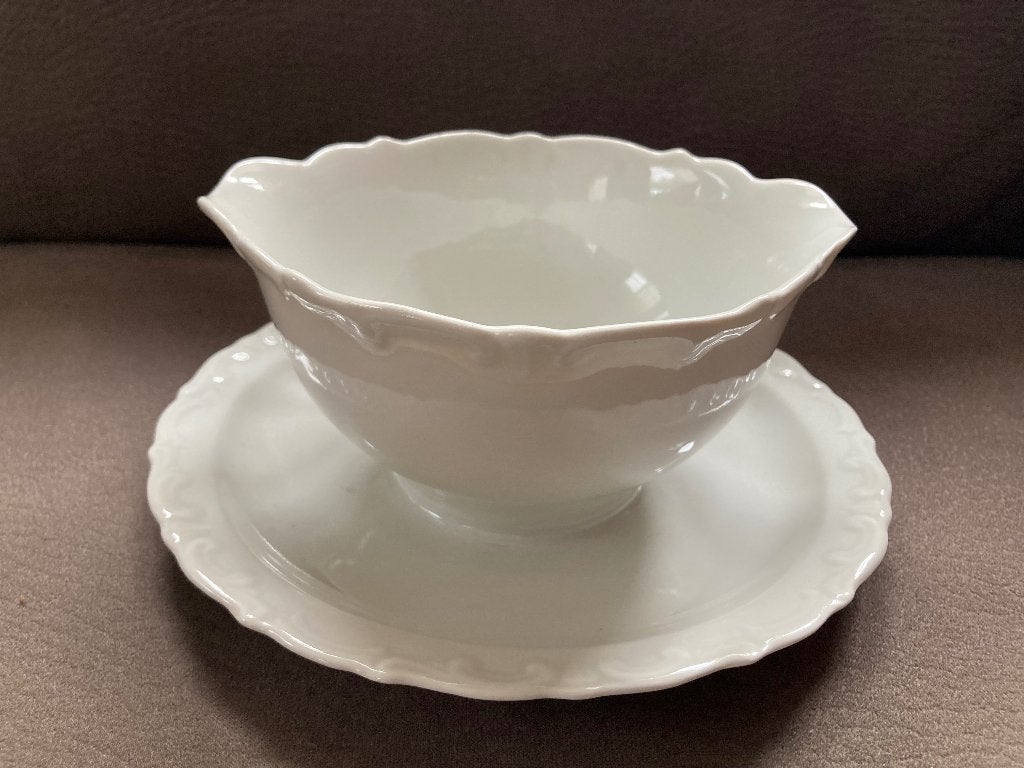 Witte sauskom, Antiek en Kunst, Antiek | Servies los, Ophalen of Verzenden