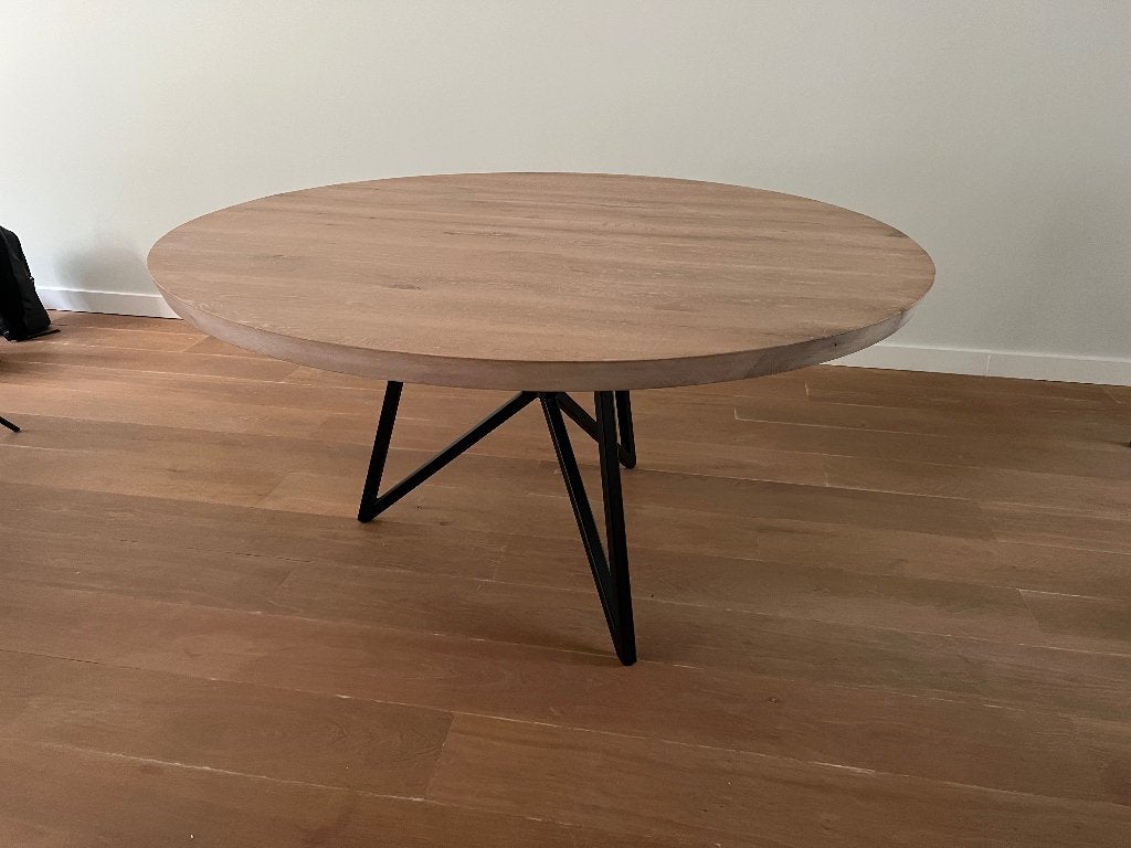Table du Sud eettafel, Ophalen, 150 tot 200 cm, Eikenhout, Zo goed als nieuw