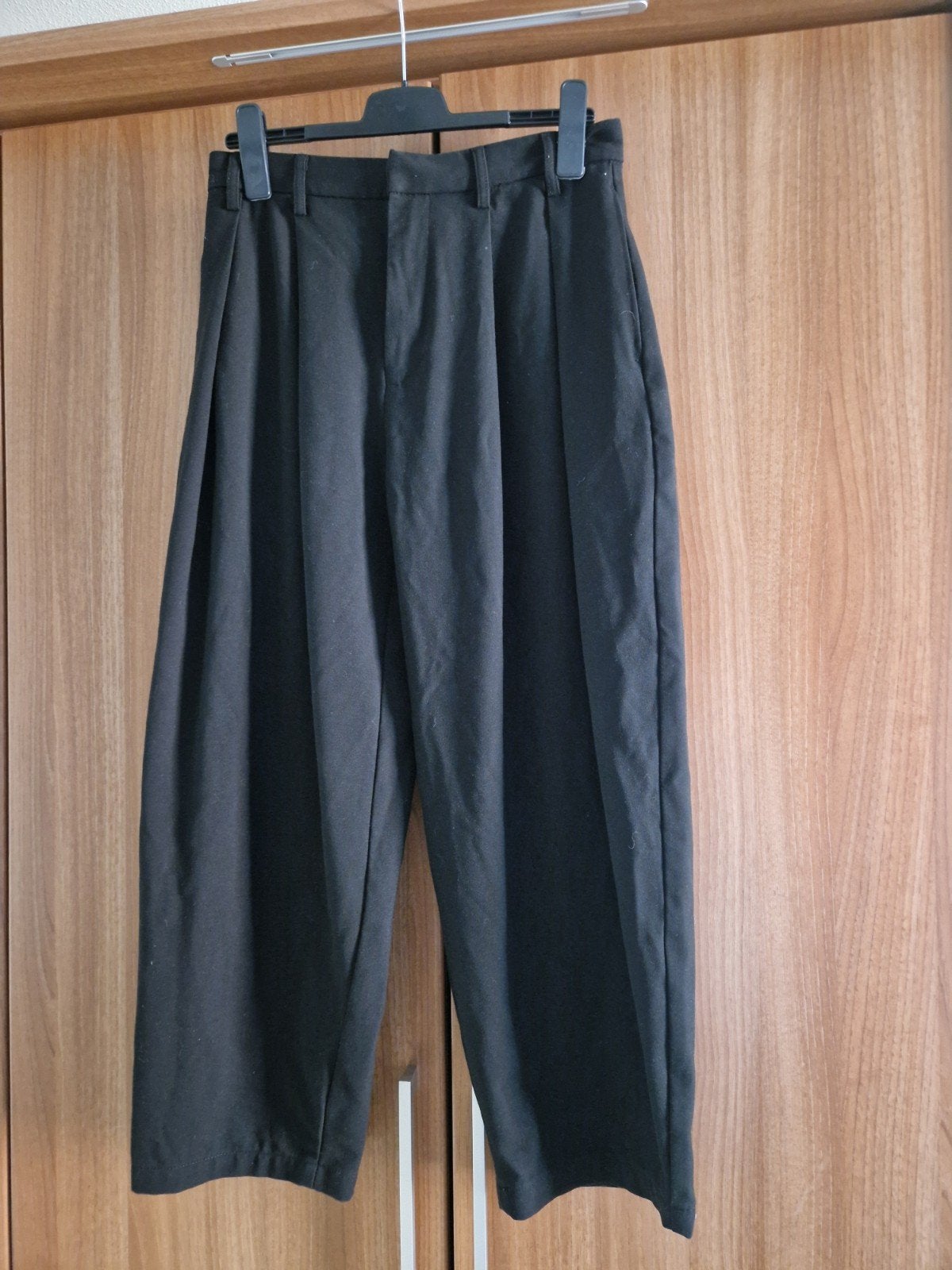 Bershka Zwarte heren Broek Maat 38, Ophalen of Verzenden, Zo goed als nieuw, Zwart