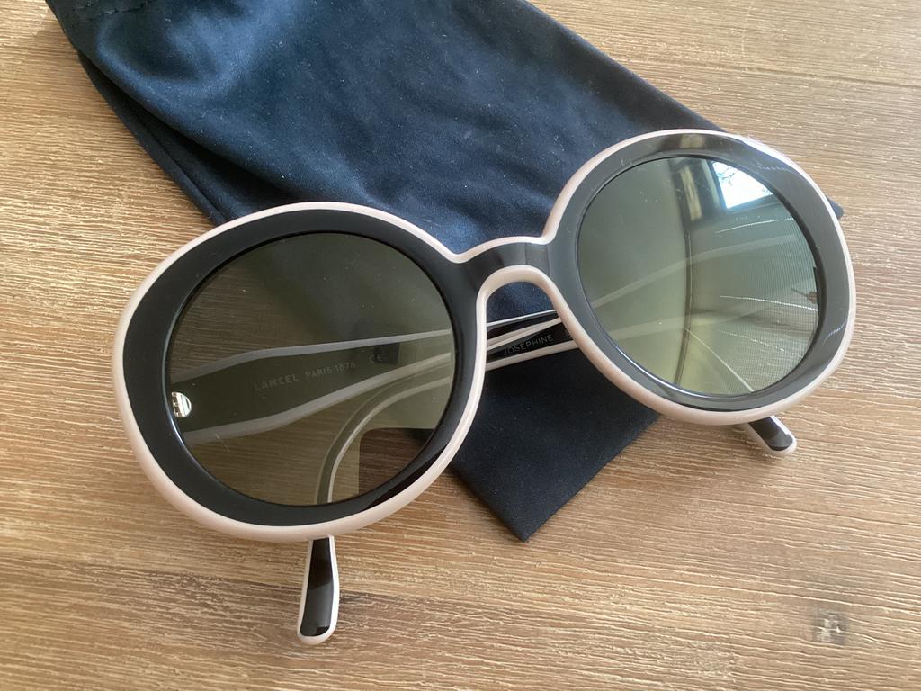Vintige lancel dameszonnebril, Ophalen of Verzenden, Zo goed als nieuw, Overige kleuren, Overige merken