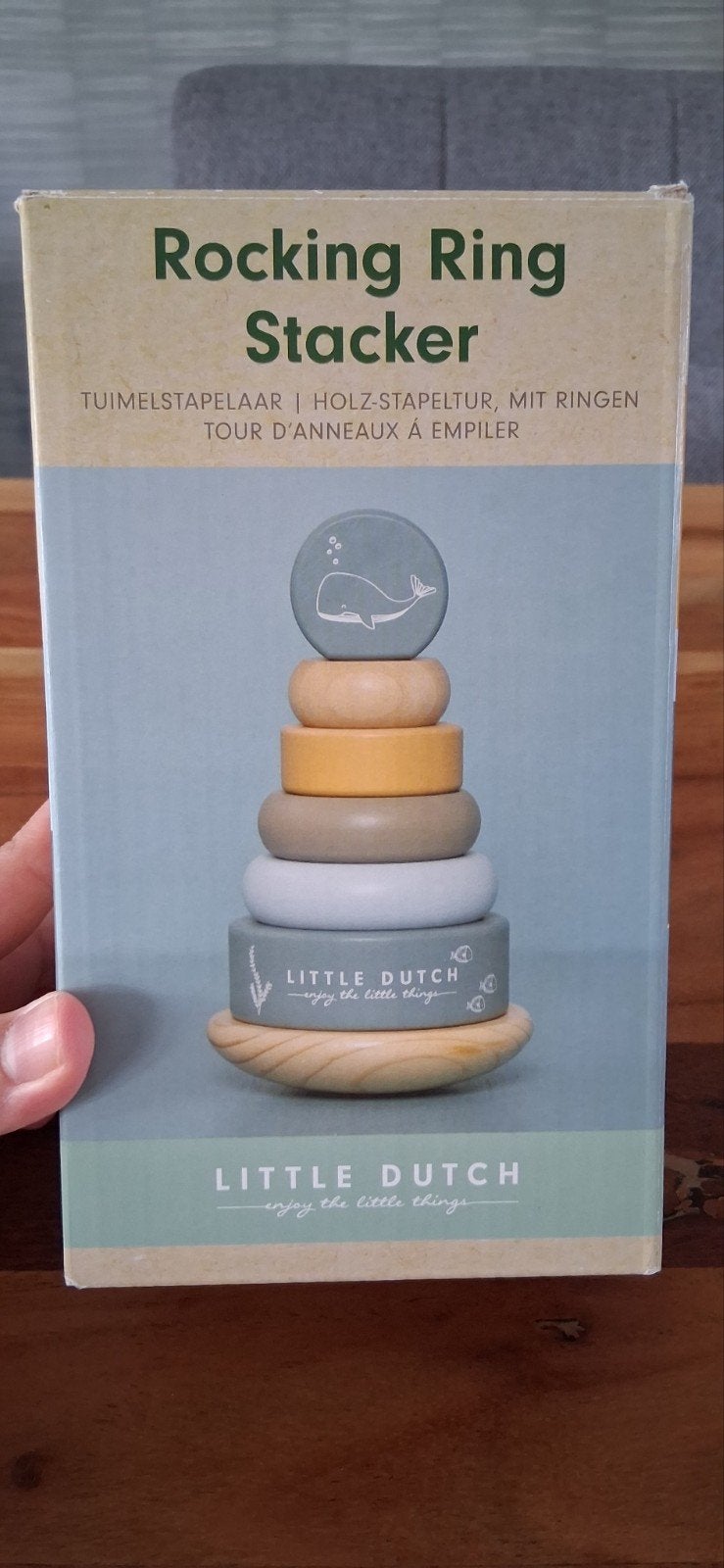Little Dutch Stapeltoren, ZGAN, Kinderen en Baby's, Speelgoed | Babyspeelgoed, Ophalen of Verzenden, Zo goed als nieuw, Overige typen