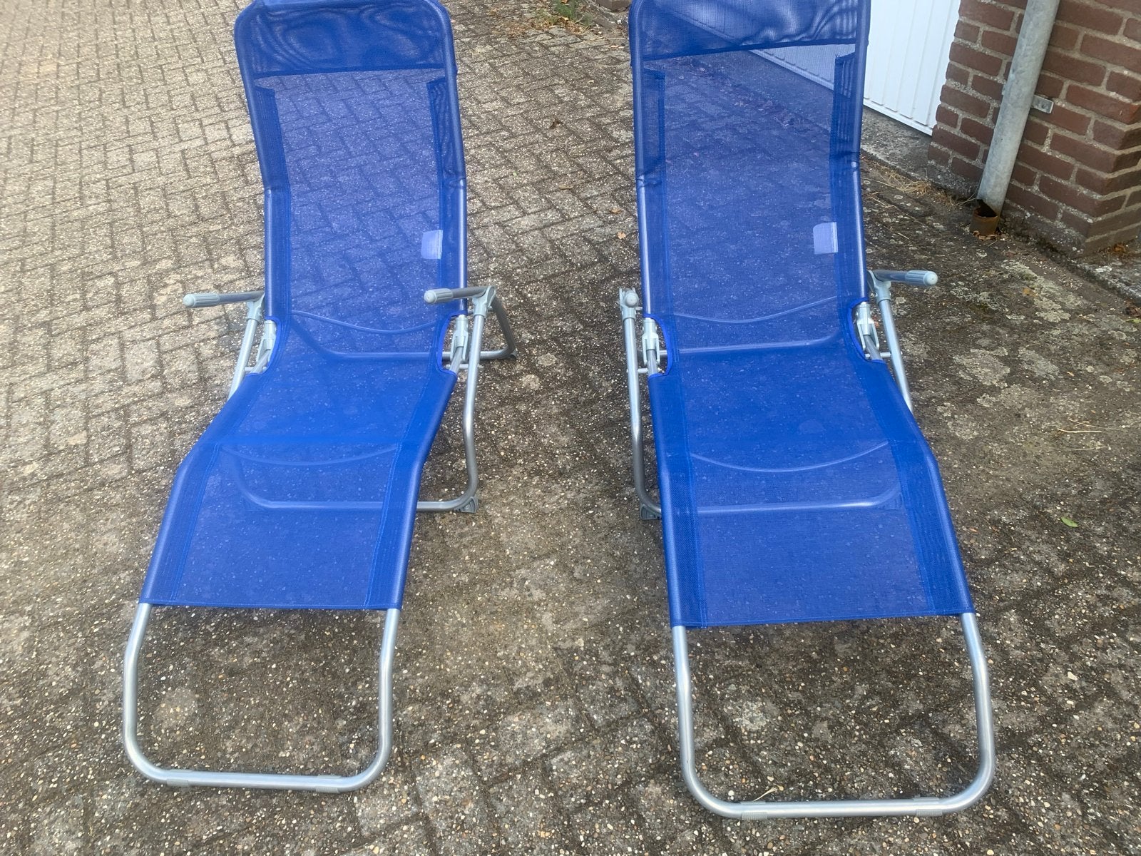 Nieuwe strandstoelen - comfortabel en verstelbaar, Ophalen, Nieuw, Aluminium, Inklapbaar