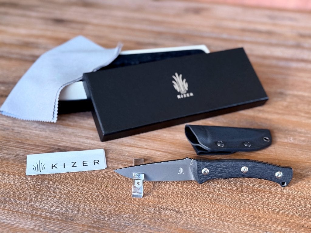Kizer Cutlery Sealion Fixed VG10 Blade - (Origineel) Nieuw, Caravans en Kamperen, Ophalen of Verzenden, Nieuw