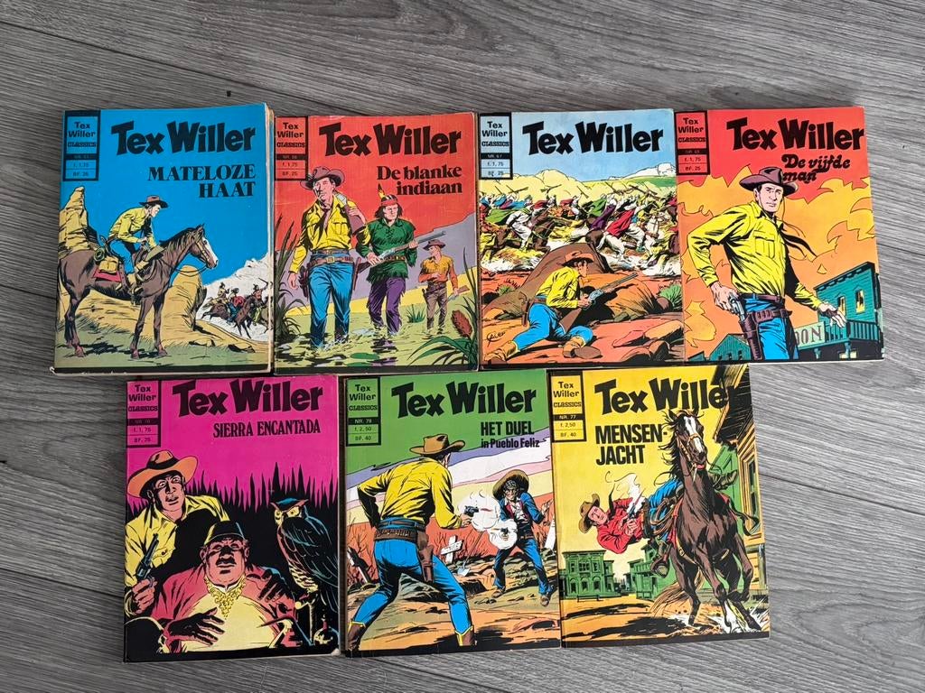 Tex willer classics, Eén comic, Ophalen of Verzenden, Zo goed als nieuw, Europa