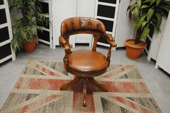 chesterfield bureaustoel, Ophalen