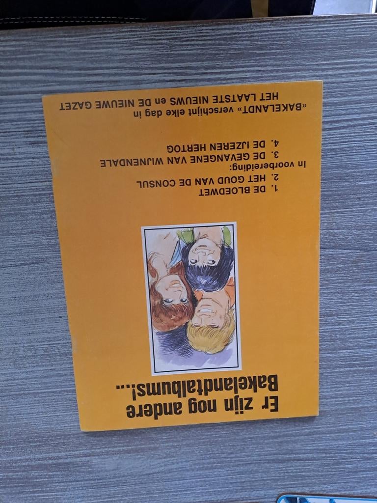 Bakelandt deel 1 de bloedwet, Boeken, Eén stripboek, Ophalen of Verzenden, Gelezen
