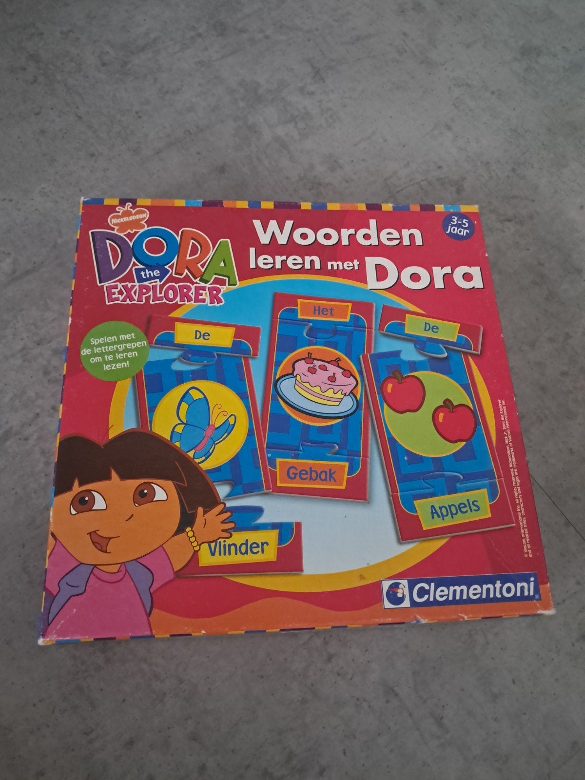 Dora the Explorer Woorden leren met Dora spel, Ophalen, Gebruikt, Taal en Lezen