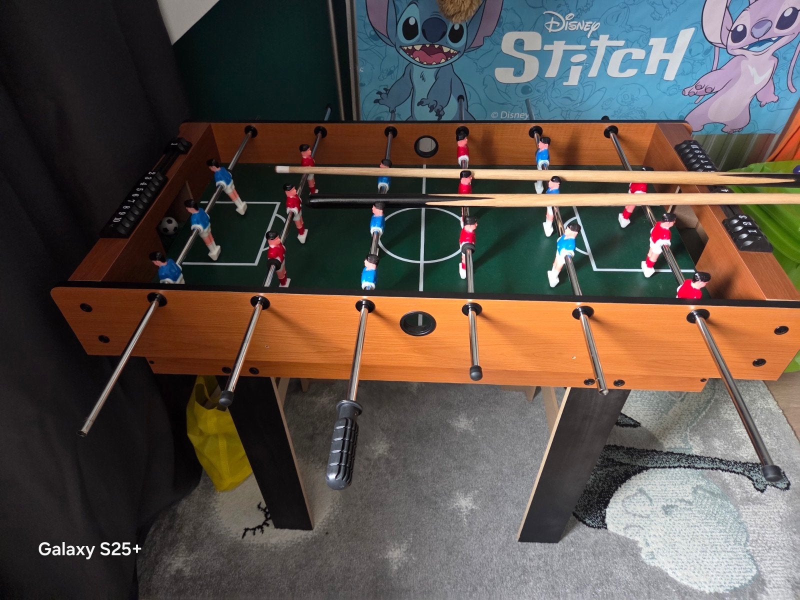Voetbaltafel (kindervoormaat), Een of twee spelers, Ophalen, Zo goed als nieuw