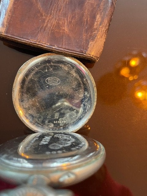 doxa hors concourours, Zakhorloge, 1960 of later, Zilver, Ophalen