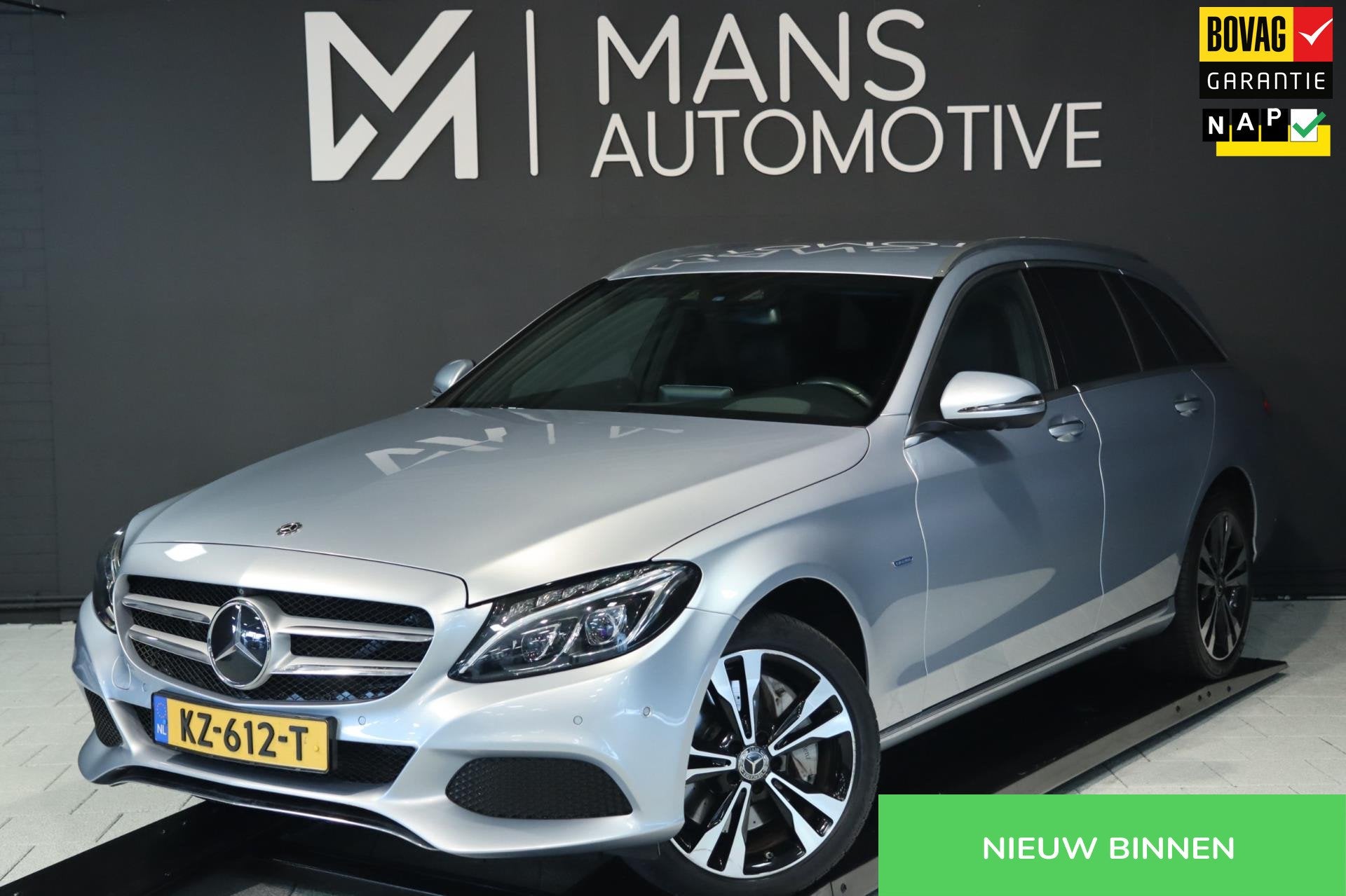Mercedes-Benz C-klasse Estate 350e / MEMORY / HUD / BURMESTE, Automaat, Achterwielaandrijving, Gebruikt, Hybride Elektrisch/Benzine