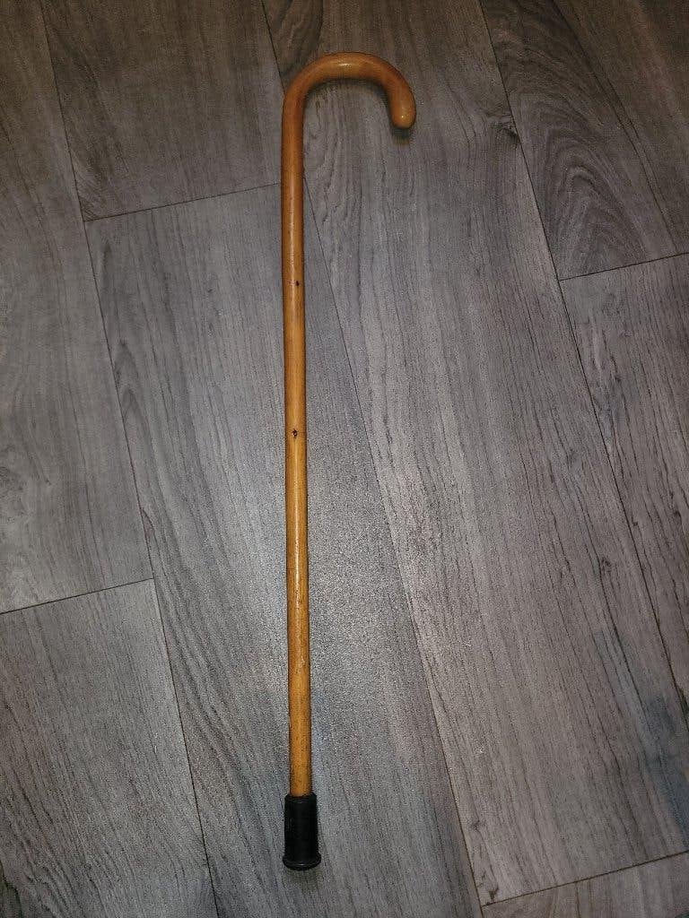 Wandelstok, Ophalen, Zo goed als nieuw