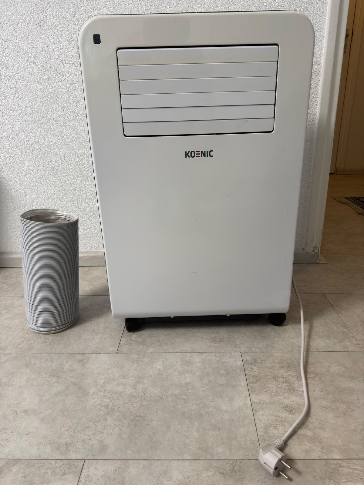 KOENIC KAC115 Mobiele Airco – 1300W – Goede Staat, Ophalen, Minder dan 60 m³, 3 snelheden of meer, Zo goed als nieuw