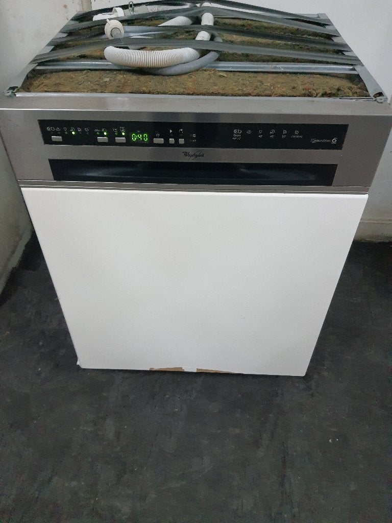Whirlpool Inbouw 60cm vaatwasser werkt uitstekend, Ophalen, Energieklasse A of zuiniger, Minder dan 85 cm, Zo goed als nieuw