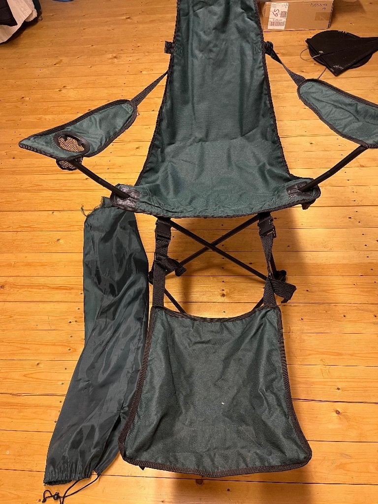 Camping stoelen, Ophalen, Zo goed als nieuw, Campingstoel