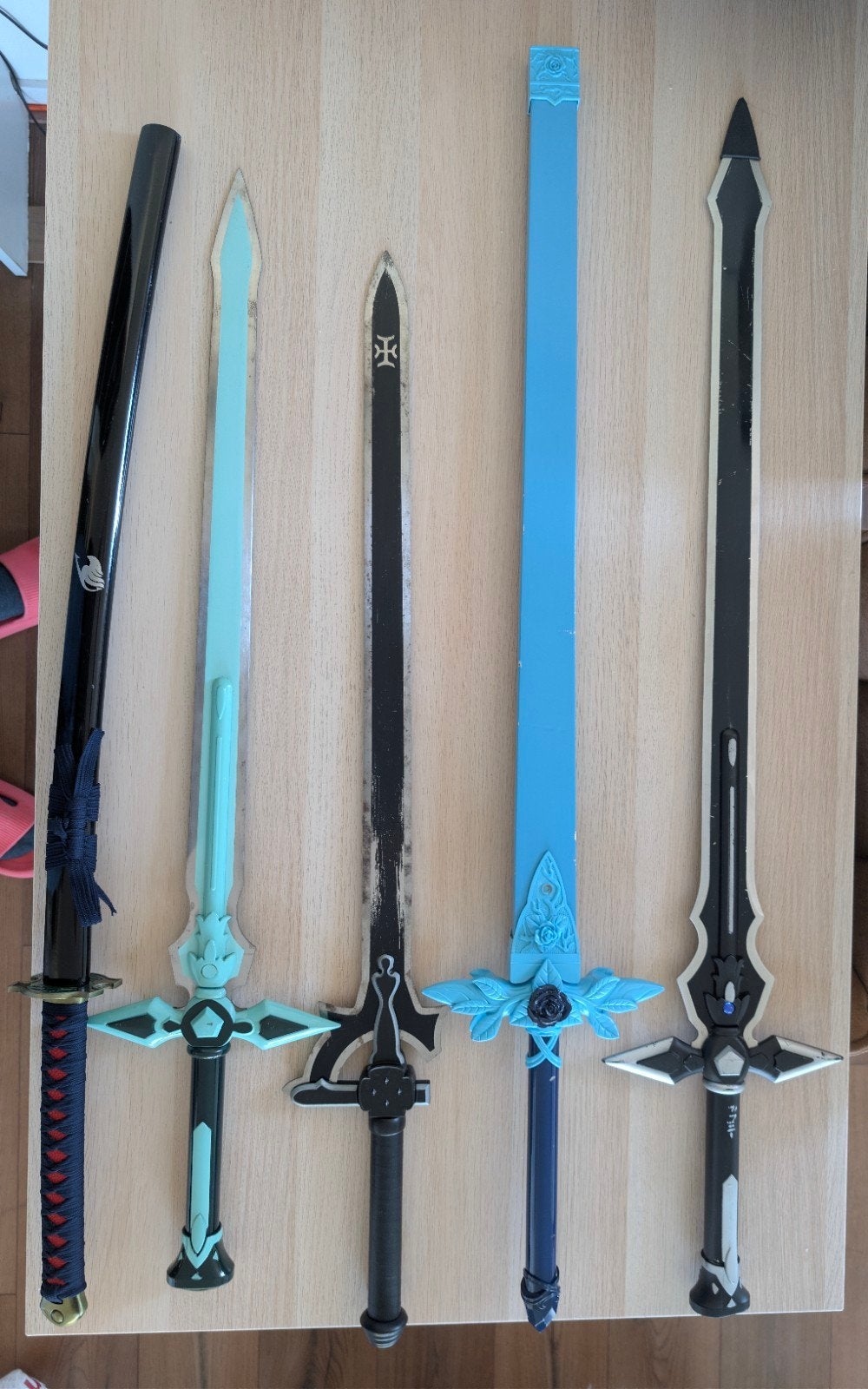 Zwaarden Sword Art Online & Katana Fairy Tail - Cosplay, Ophalen, Gebruikt, Fantasy