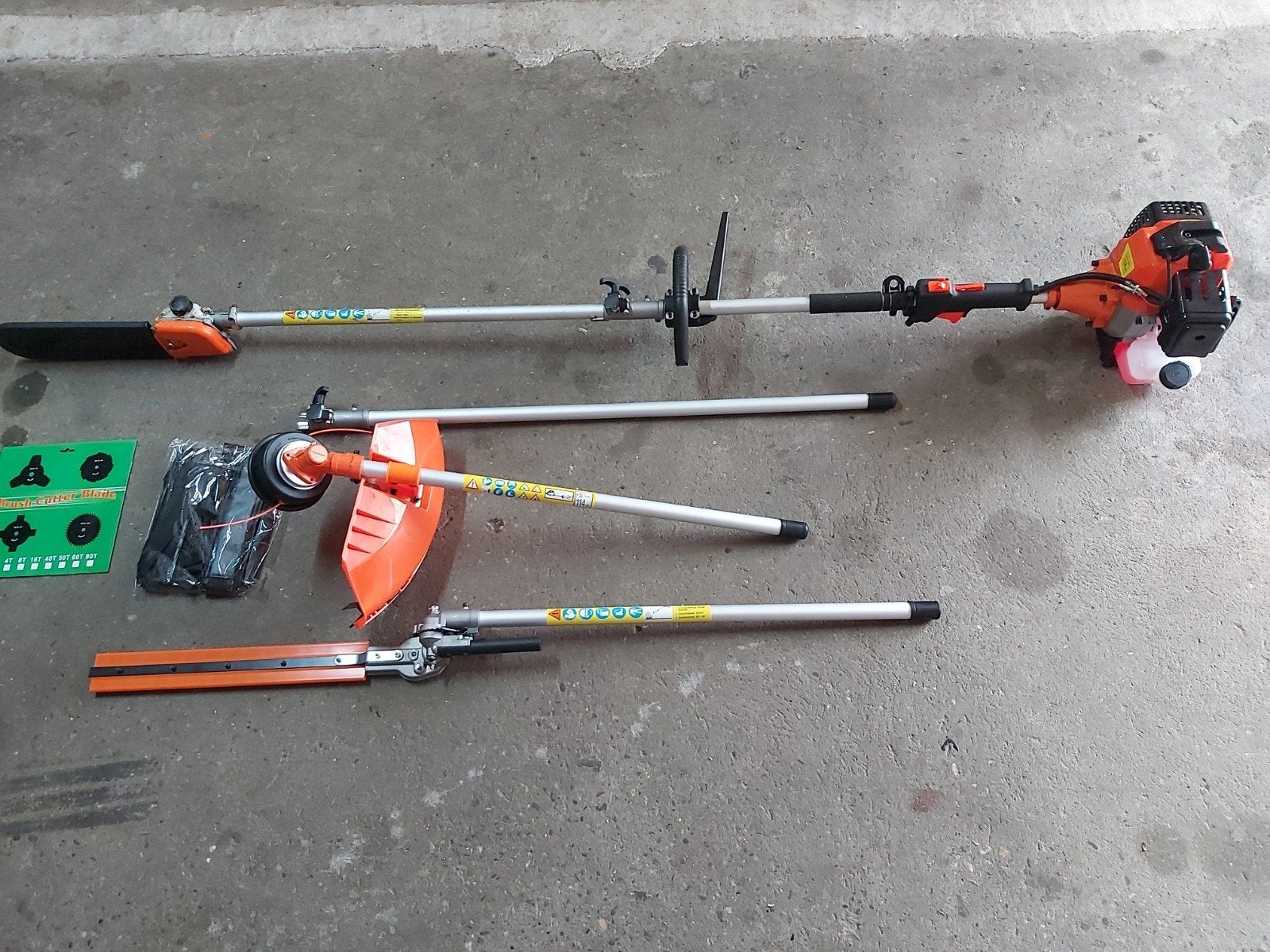 Bosmaaier set 6 delig compleet, Ophalen, D&L, Benzine, D&L