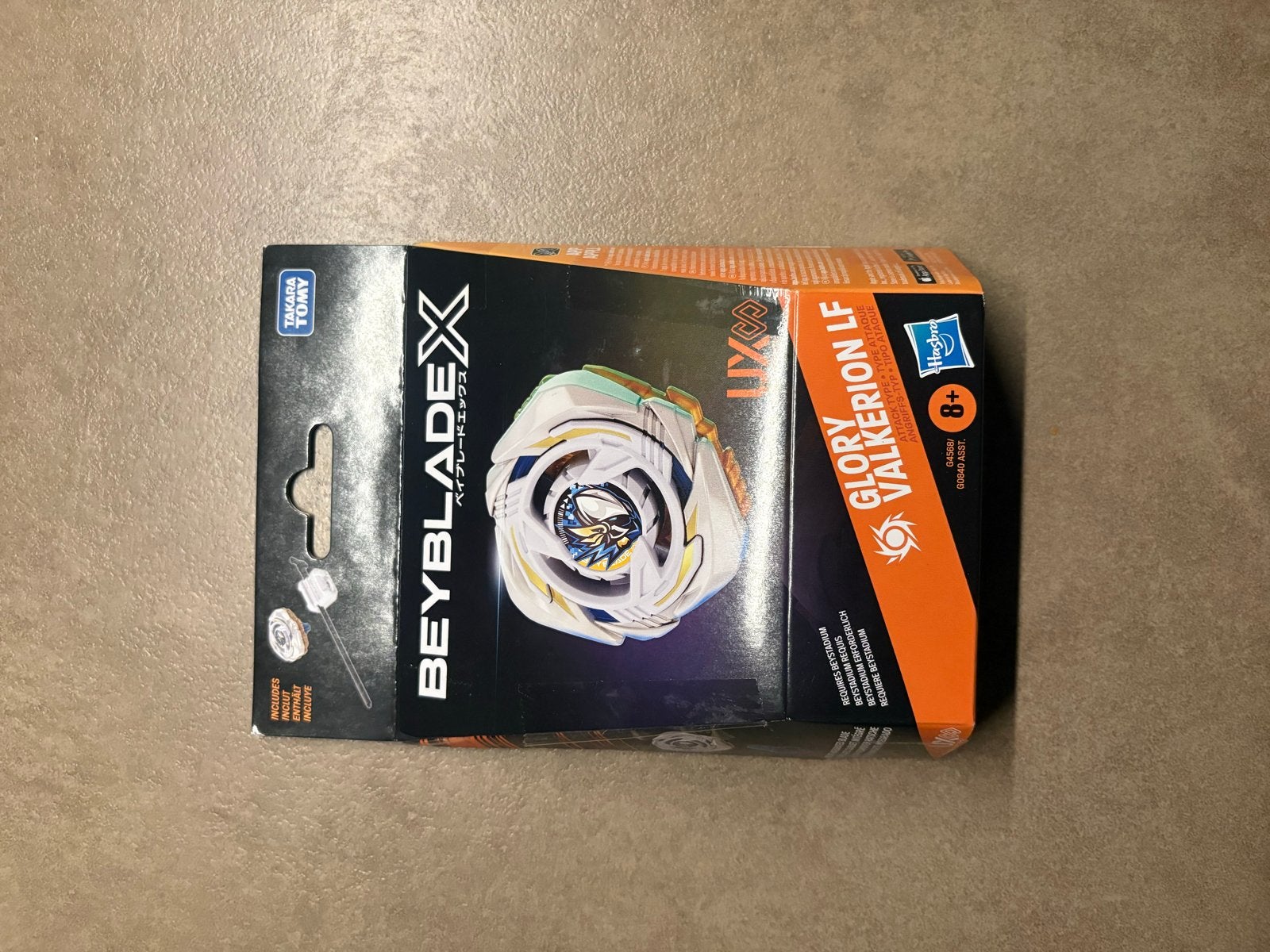 Beyblade X UX-03 Glory Valkerion LF - Nieuw in doos, Ophalen of Verzenden, Nieuw, Jongen of Meisje