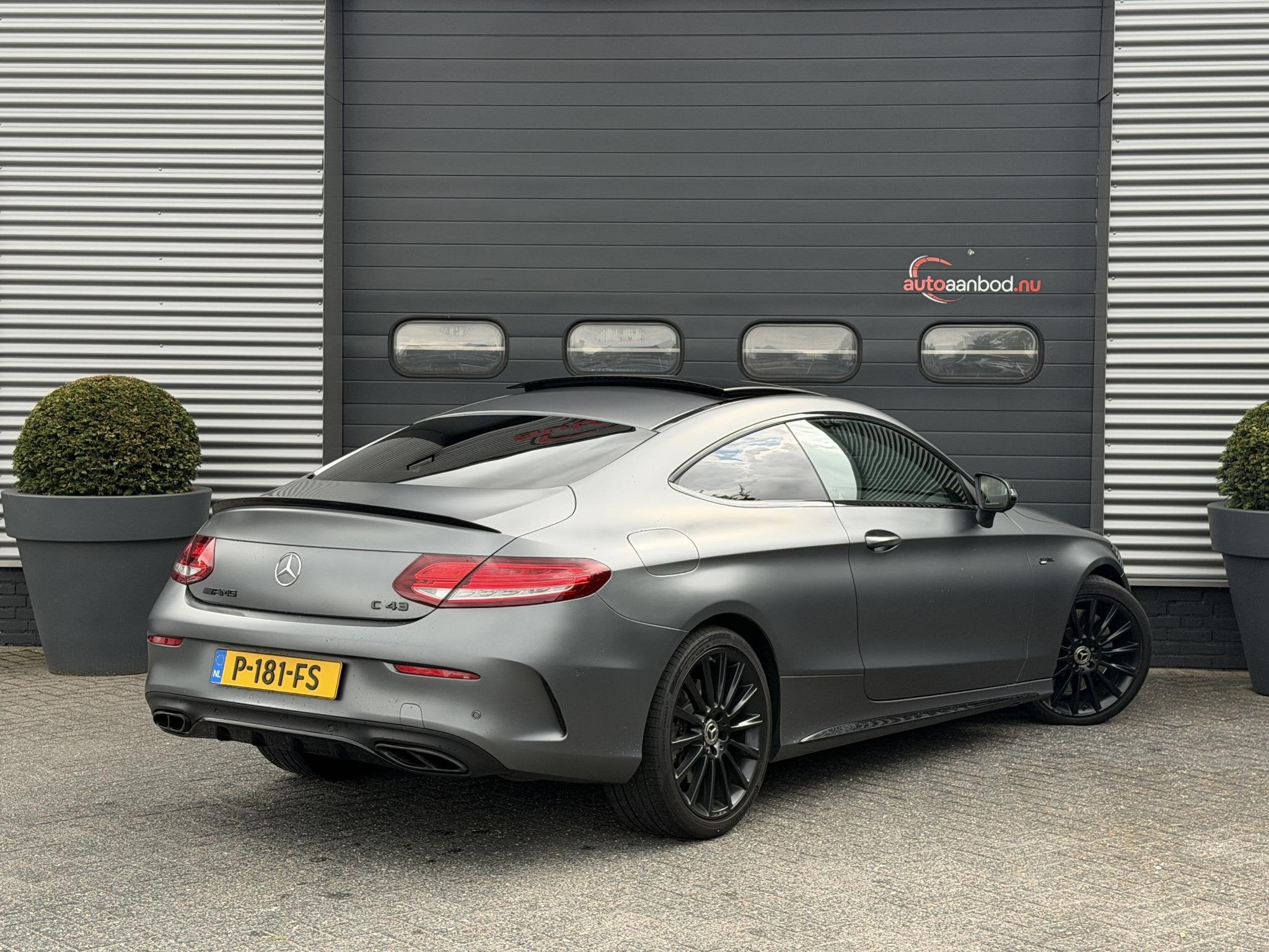 Mercedes-Benz C-klasse Coupé AMG 43 4MATIC | Panoramadak |, Auto's, Gebruikt, Euro 6, 367 pk, 4 stoelen