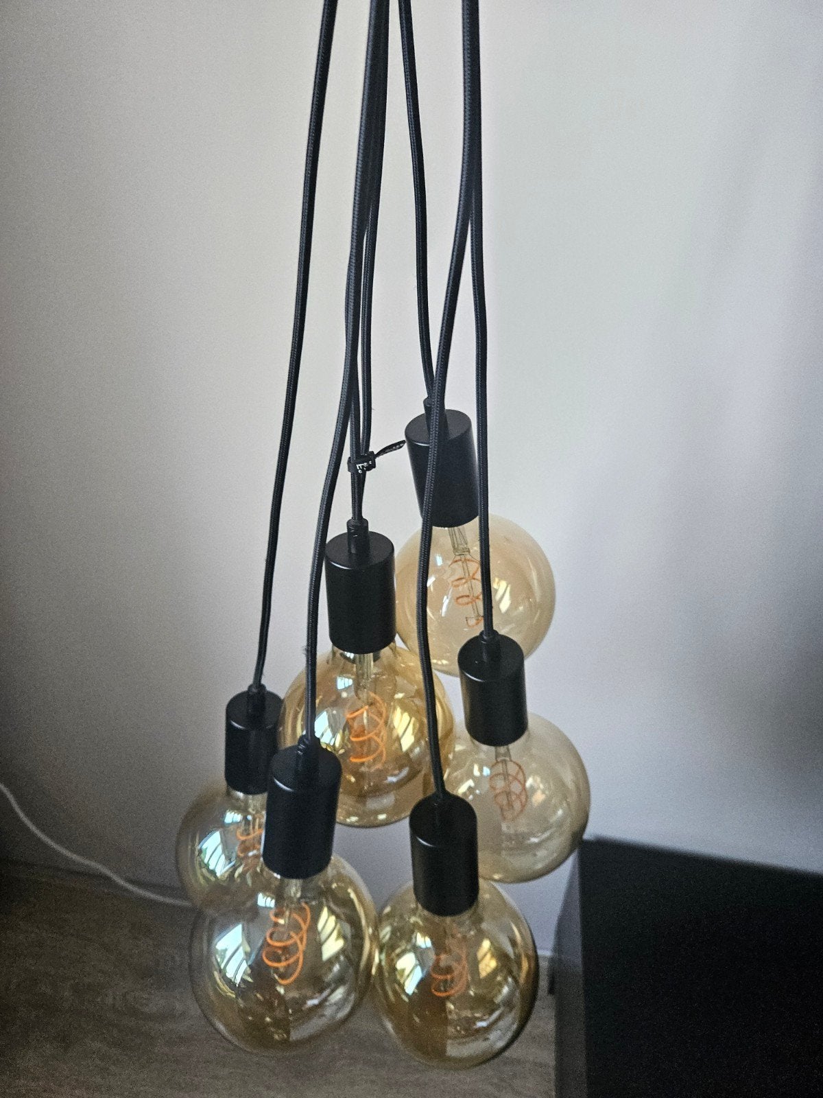 7 pendels hanglamp Oslo van It's all about Romi, Ophalen of Verzenden, Zo goed als nieuw, E27 (groot)