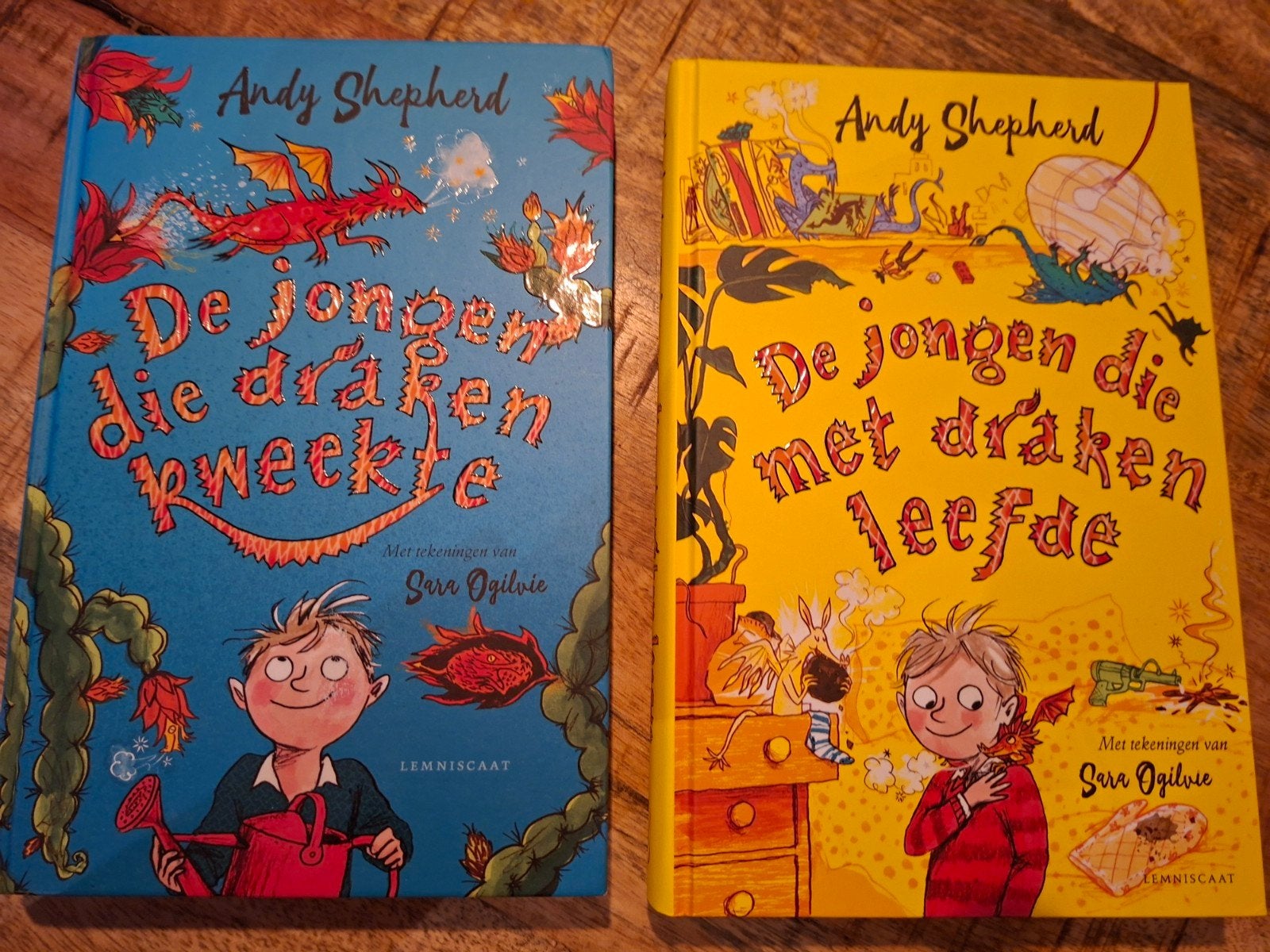 De Jongen die Draken Kweekte & Leefde - Andy Shepherd, Boeken, Ophalen of Verzenden, Zo goed als nieuw, Andy Shepherd