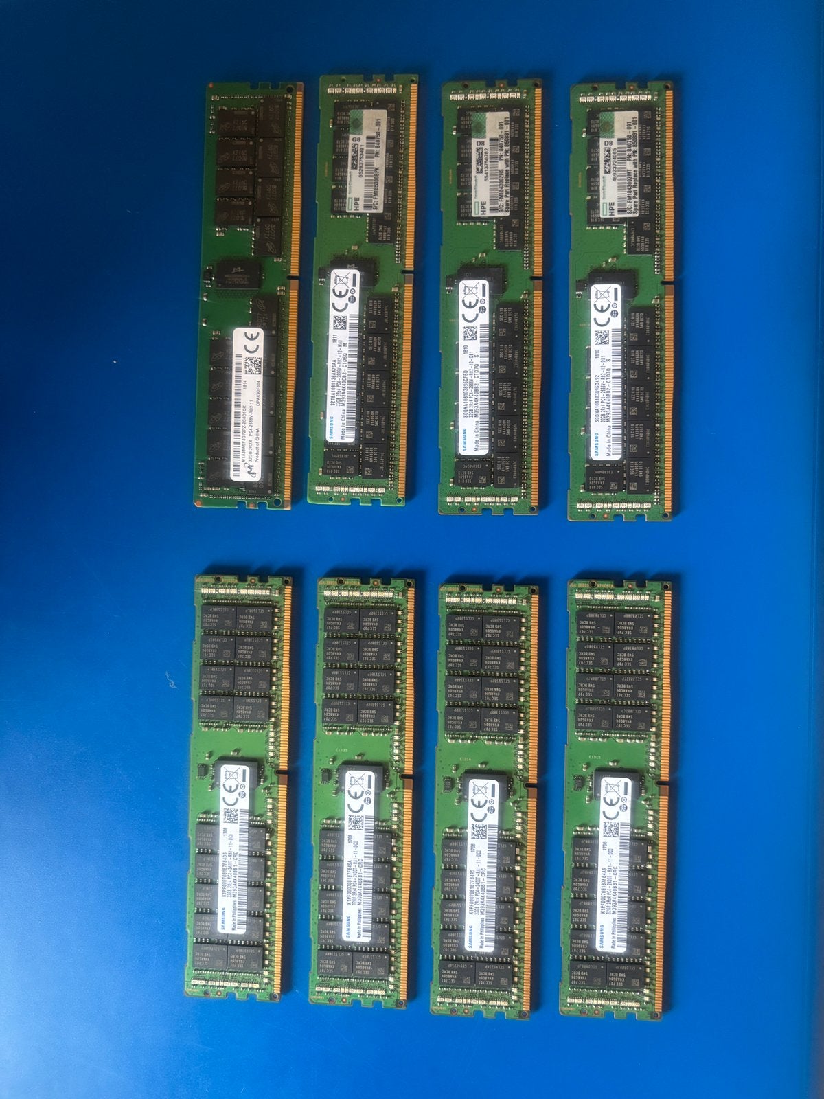 Ddr4 8 x 32gb, Computers en Software, RAM geheugen, 32 GB, Server, DDR4, Ophalen of Verzenden