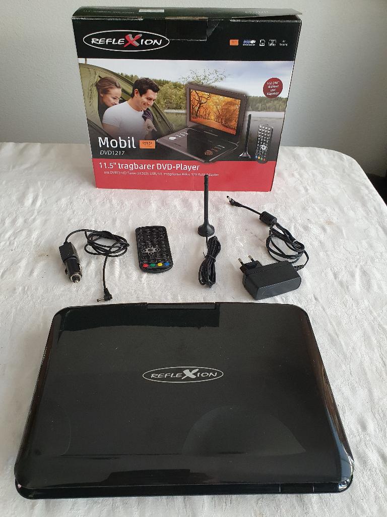 Draagbare dvd-speler en TV-tuner, Audio, Tv en Foto, Dvd-spelers, Ophalen of Verzenden, Zo goed als nieuw, Dvd-speler, Overige merken