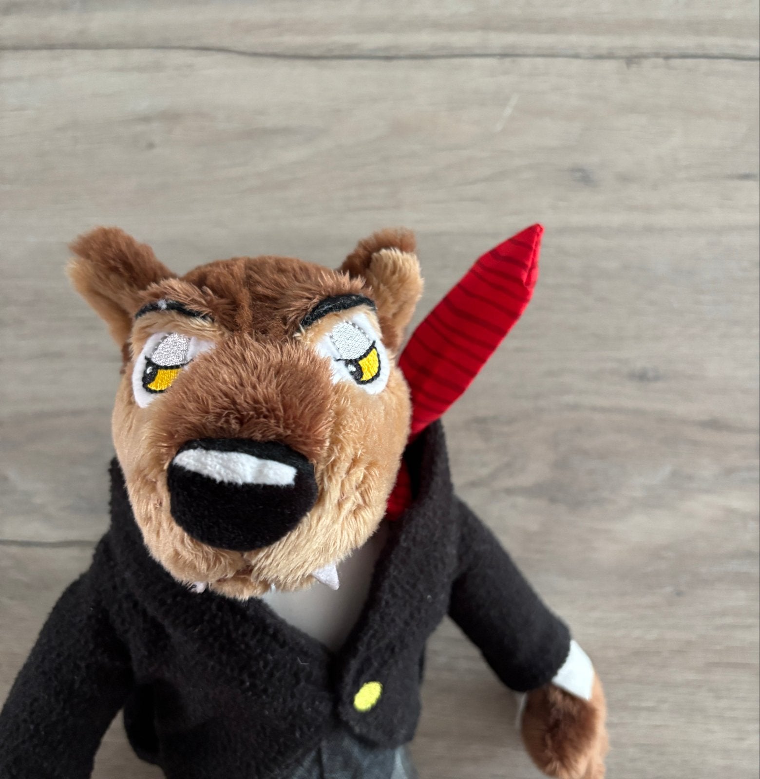 Efteling Wolf knuffel - Roodkapje / Sprookjesbos, Kinderen en Baby's, Ophalen, Gebruikt, Overige merken, Overige typen