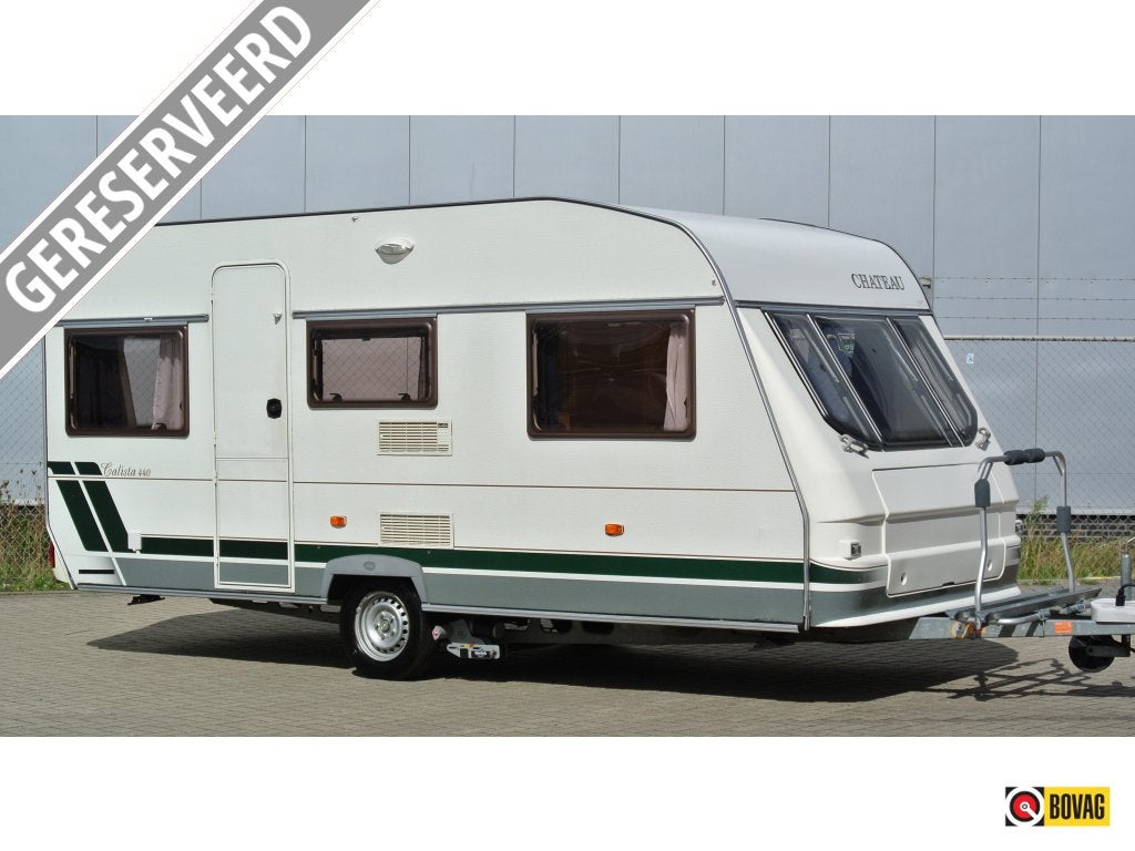 Chateau Calista 440|Voortent|Mover|4 prs|BOVAG, Caravans en Kamperen, Chateau, Rondzit, 750 - 1000 kg, 4 tot 5 meter