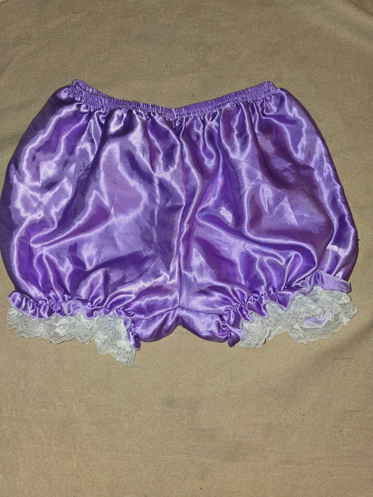 3 stuks Satijnen knickers short met Kant - Diverse Kleuren, Onbekend, Verzenden, Zwart, Broekje of Short