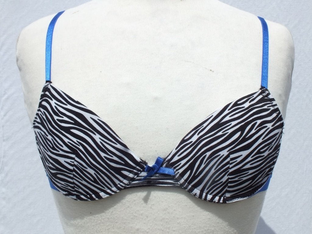 Stoere NIEUWE zebra BH mt 70A merk Hema, ., Zwart, Ophalen of Verzenden, BH