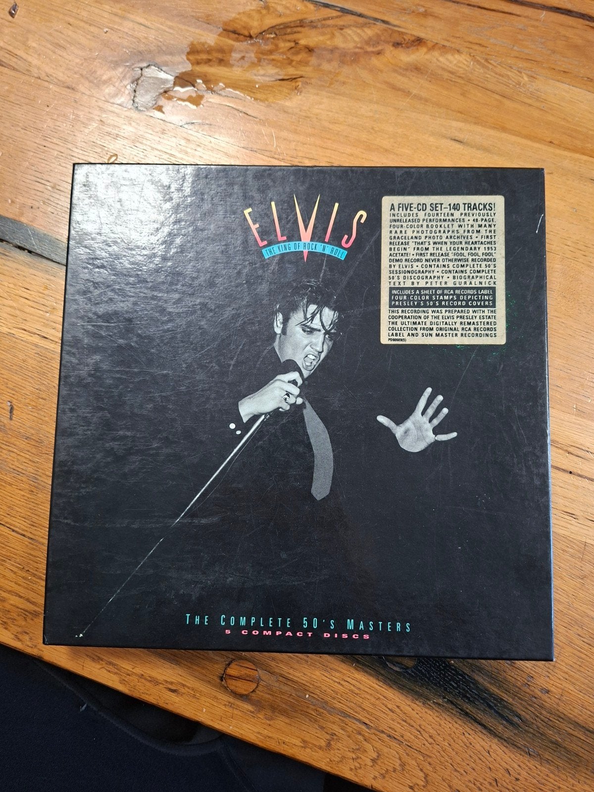 Elvis Presley - The Complete 50's Masters CD Boxset, Cd's en Dvd's, Ophalen, Inclusief boekje, Rock, Boxset