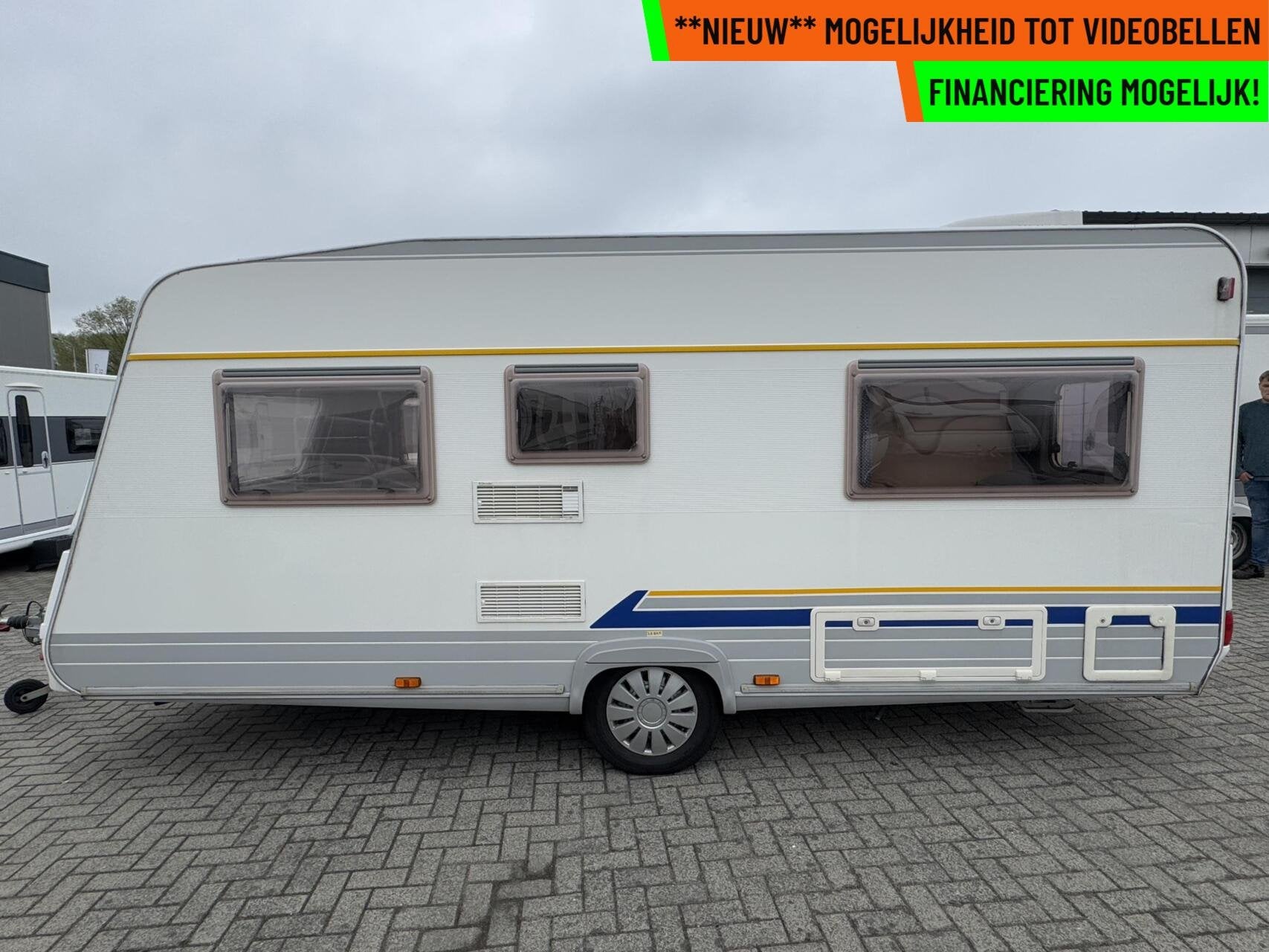 Buerstner VENTANA 455 TS AVANTGARDE, EP LEVEL, DAKAIRCO, Caravans en Kamperen, Hordeur, Bedrijf, Bürstner, 6 tot 7 meter