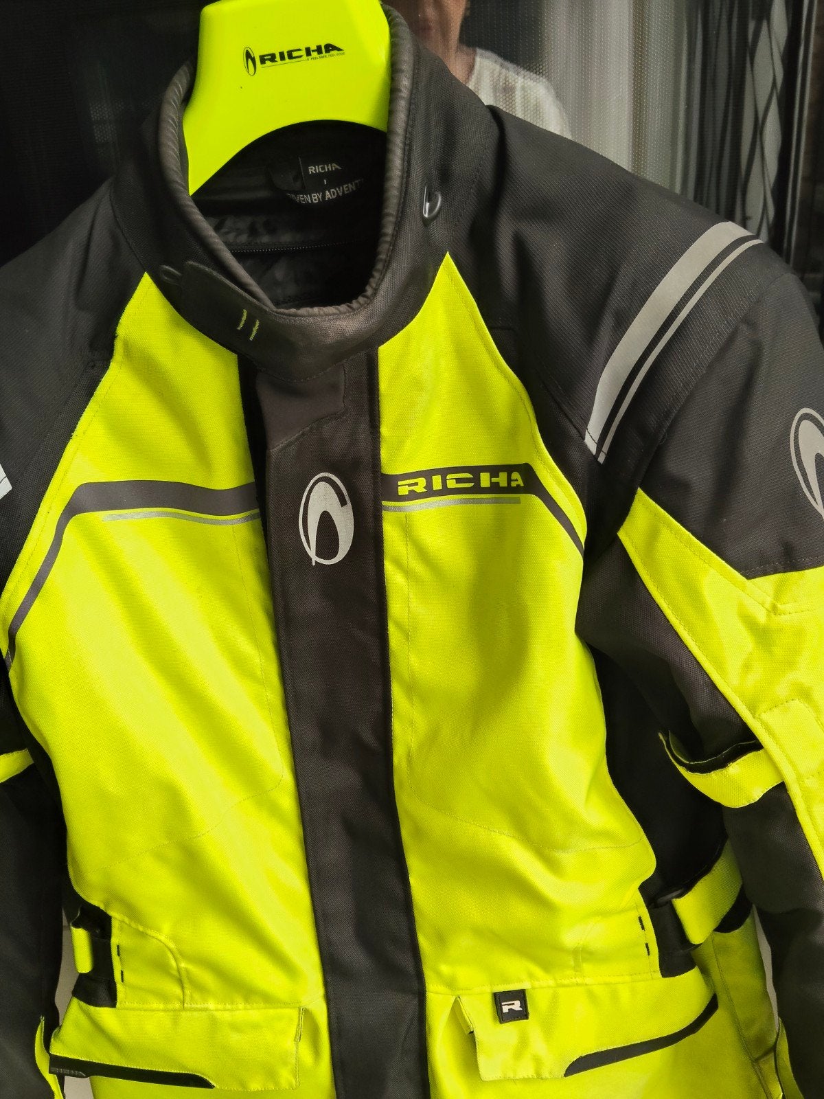 Richa motorjas maat L, Motoren, Kleding | Motorkleding, Ophalen, Jas | textiel, Heren, Richa