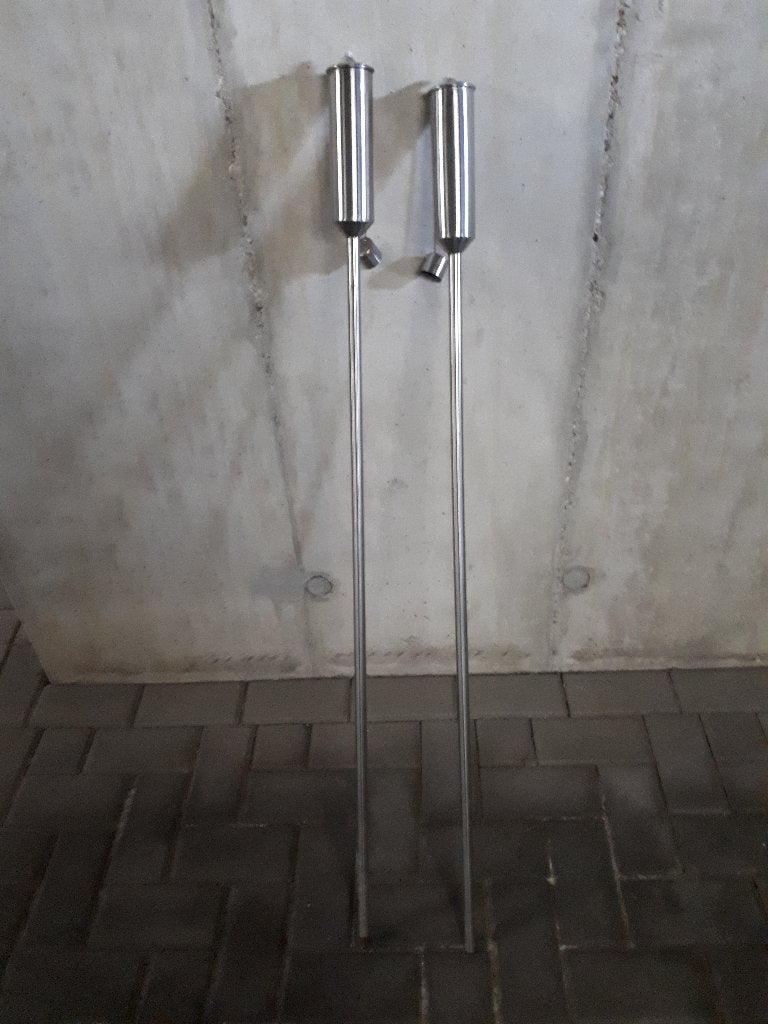 2 tuinfakkels, Ophalen of Verzenden, Zo goed als nieuw