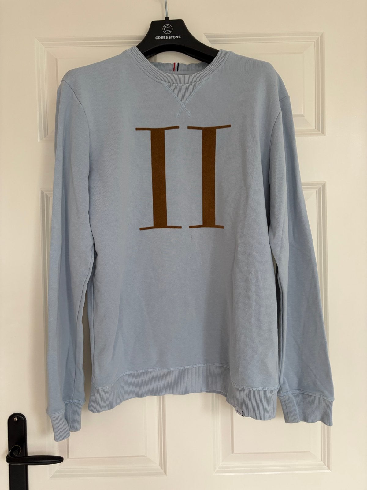 Les Deux Encore Light Sweatshirt in placid blue - Maat S, Ophalen of Verzenden, Zo goed als nieuw, Maat 46 (S) of kleiner, Blauw