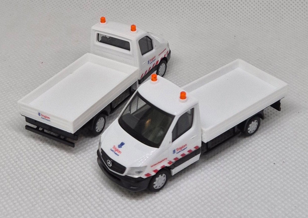 MB Sprinter Trigion Traffic Support Eigenbouw, Ophalen of Verzenden, Zo goed als nieuw, Auto, Herpa