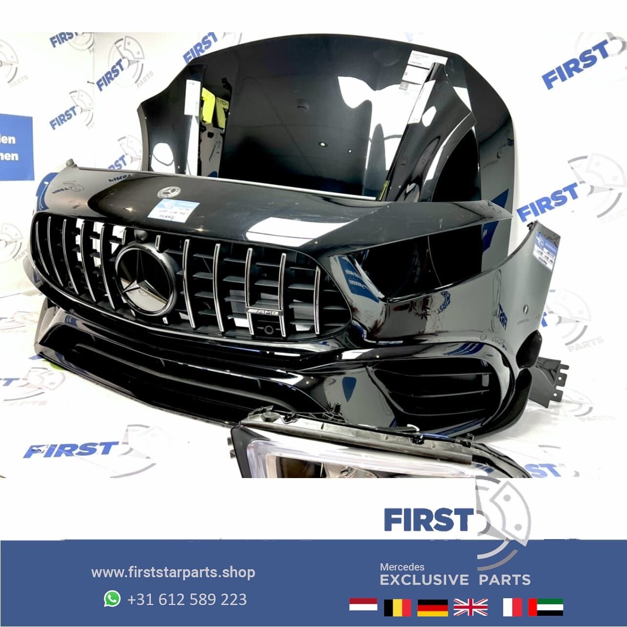 W177 V177 A45S A45 A KLASSE AMG AERO PERFORMANCE VOORKOP GT, Gebruikt, -, Voor, Ophalen of Verzenden