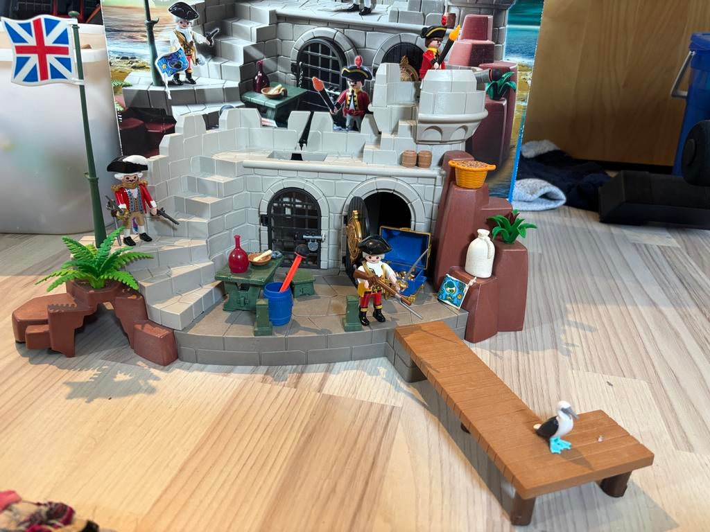 Playmobil Soldatenvesting 5139 met originele doos, Kinderen en Baby's, Speelgoed | Playmobil, Ophalen, Gebruikt, Complete set