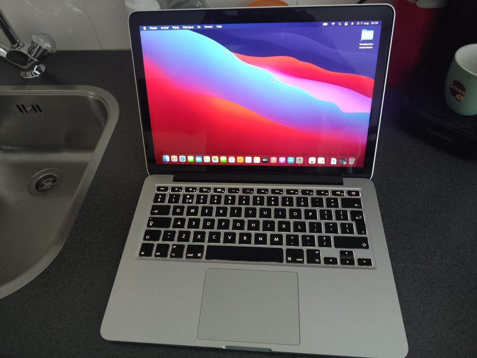 Apple MacBook Pro 13 inch -, Qwerty, 13 inch, Zo goed als nieuw, Onbekend