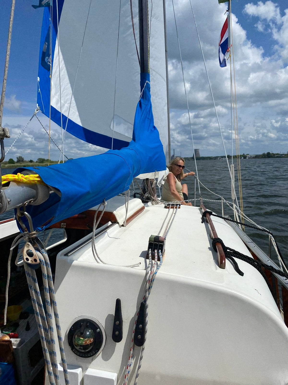 Nieuwe zeilen leisure 22, Ophalen, Zo goed als nieuw
