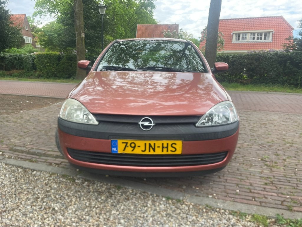 Opel Corsa 1.2 16V 5D Easytronic 2002 Rood, Auto's, Opel, 74 pk, 31 €/maand, Origineel Nederlands, Overige kleuren
