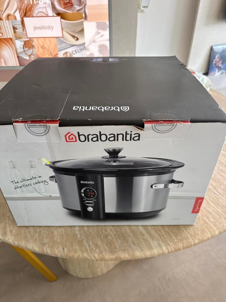 Brabantia Slowcooker | Nieuw, Ophalen of Verzenden, Timer, Nieuw