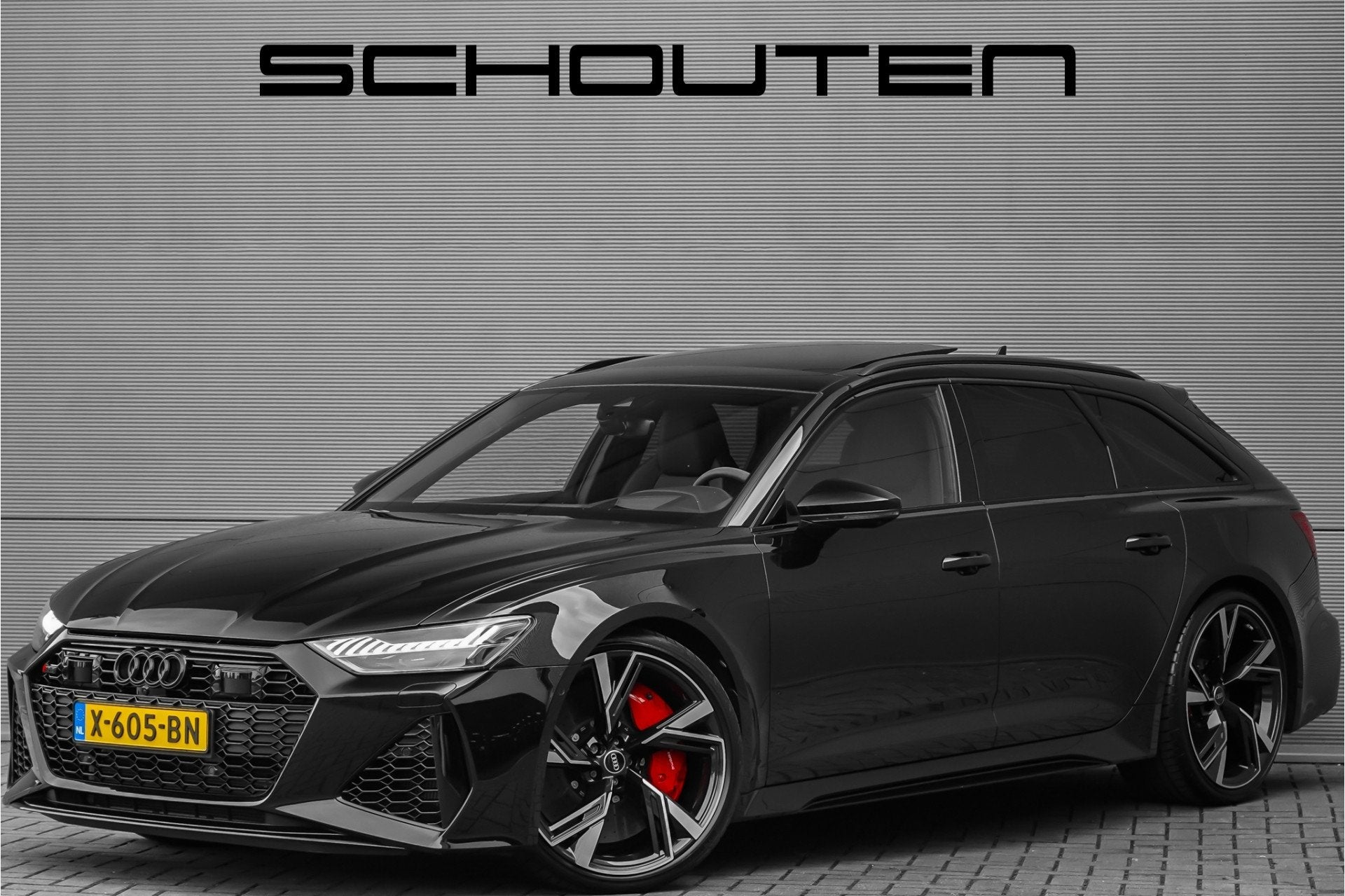 Audi RS6 Avant 4.0 TFSI Quattro Pano RS Dynamic Plus B&O 360, Auto's, Automaat, Gebruikt, 600 pk, Leder