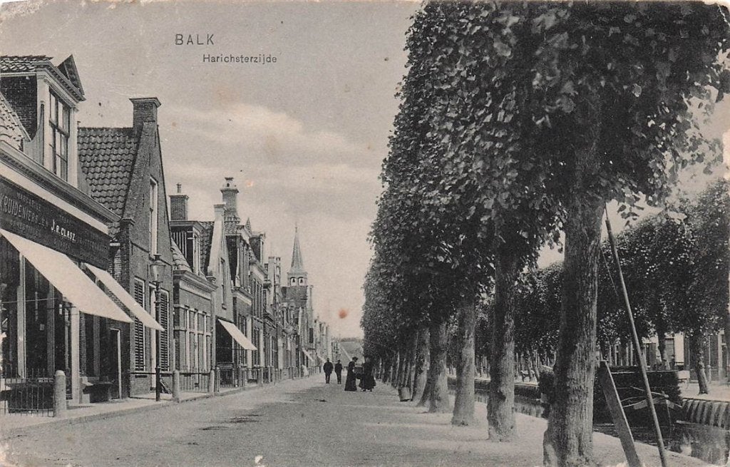 703-123-017 Balk Harichsterzijde, Verzamelen, Ophalen of Verzenden, Voor 1920, Friesland