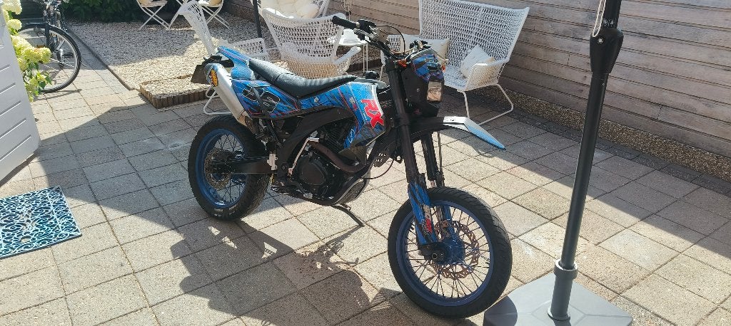 Orion RX50 250cc 4T op bromplaat – Supermoto, 250 cc, Gebruikt, 5 versnellingen, Ophalen