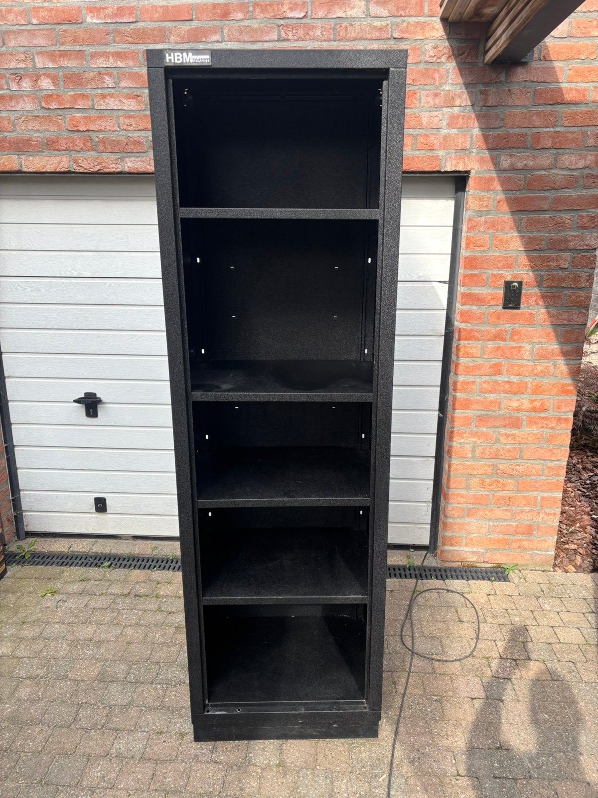 Hbm kast, Ophalen, Gebruikt
